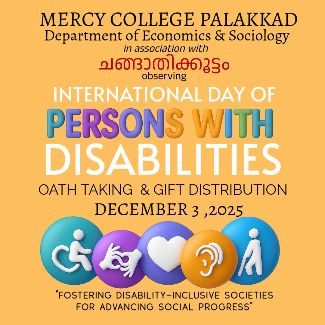 INTERNATIONAL DAY OF PERSONS WITH DISABILITIES